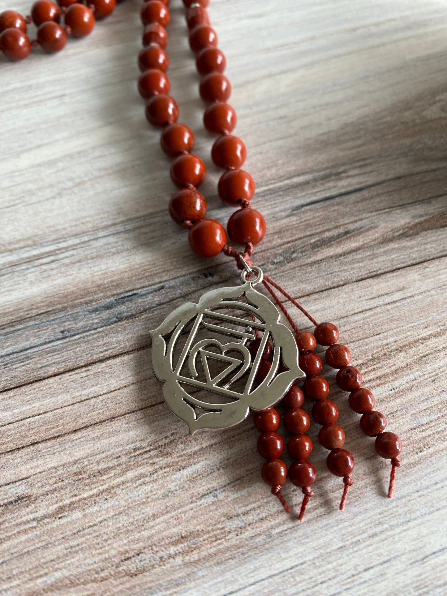 Red Jasper Necklace | Muladhara Pendant Necklace | Opal7