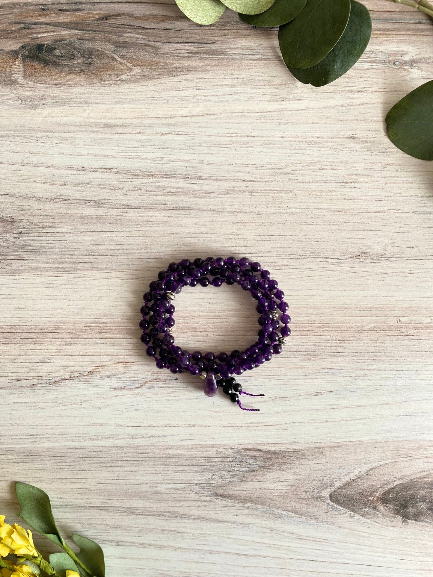 Zen Style Mala Pendant Necklace | Authentic Mala Necklace | Opal7