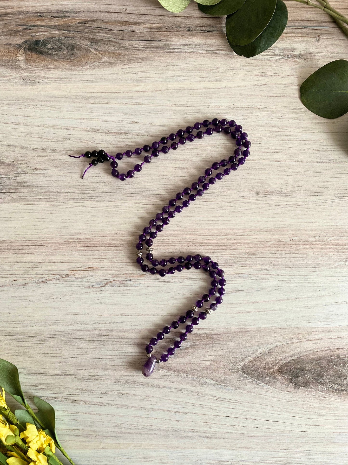 Zen Style Mala Pendant Necklace | Authentic Mala Necklace | Opal7