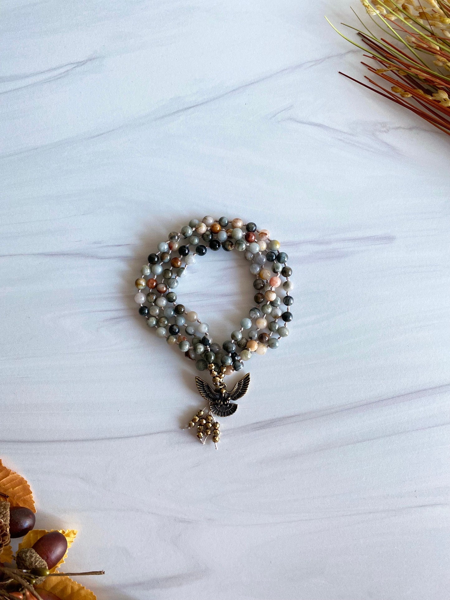 Eagle Eye Pendant Necklace | Willpower Pendant Necklace | Opal7