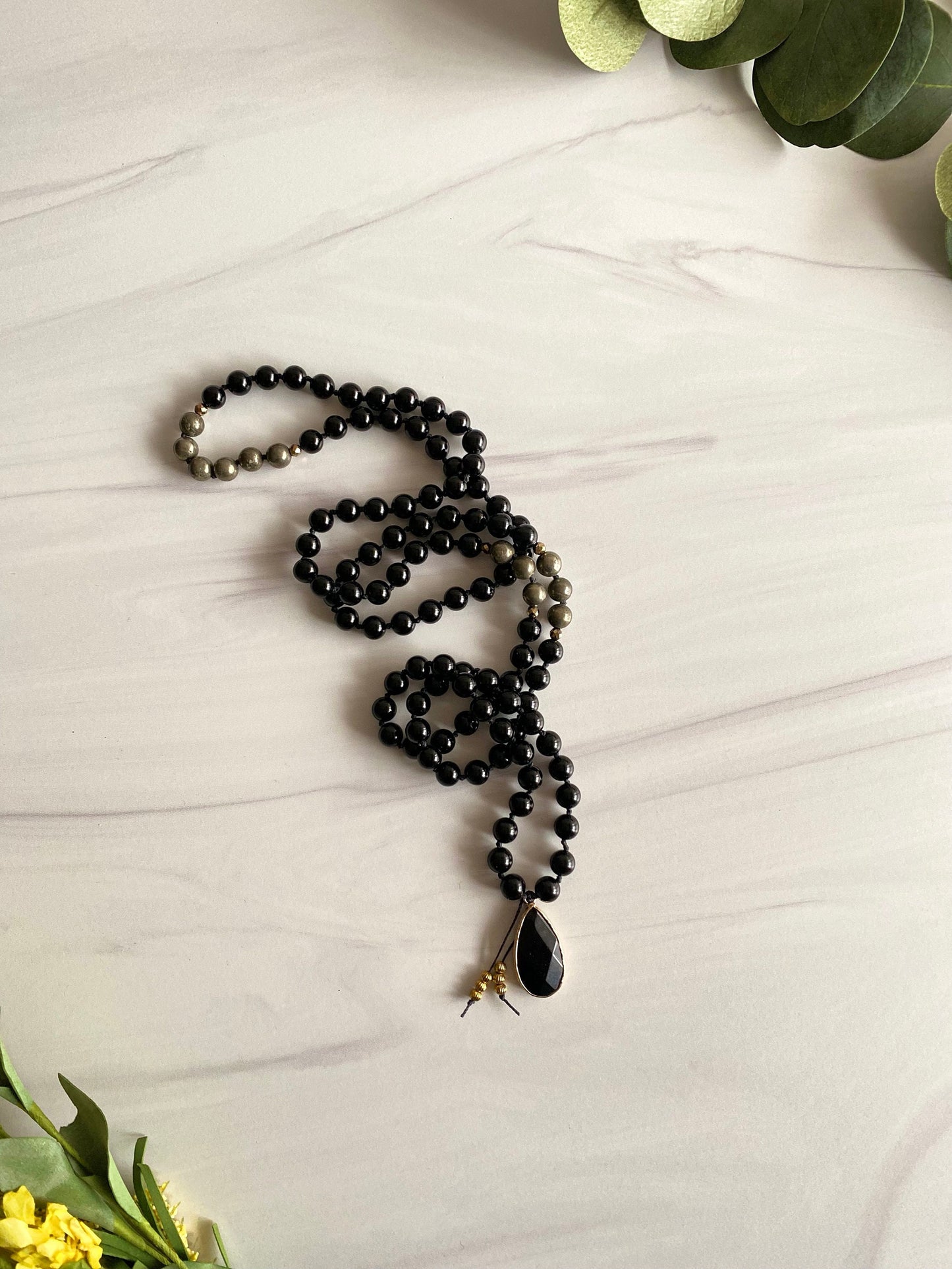Onyx Pendant Necklace | Black Pendant Necklace | Opal7