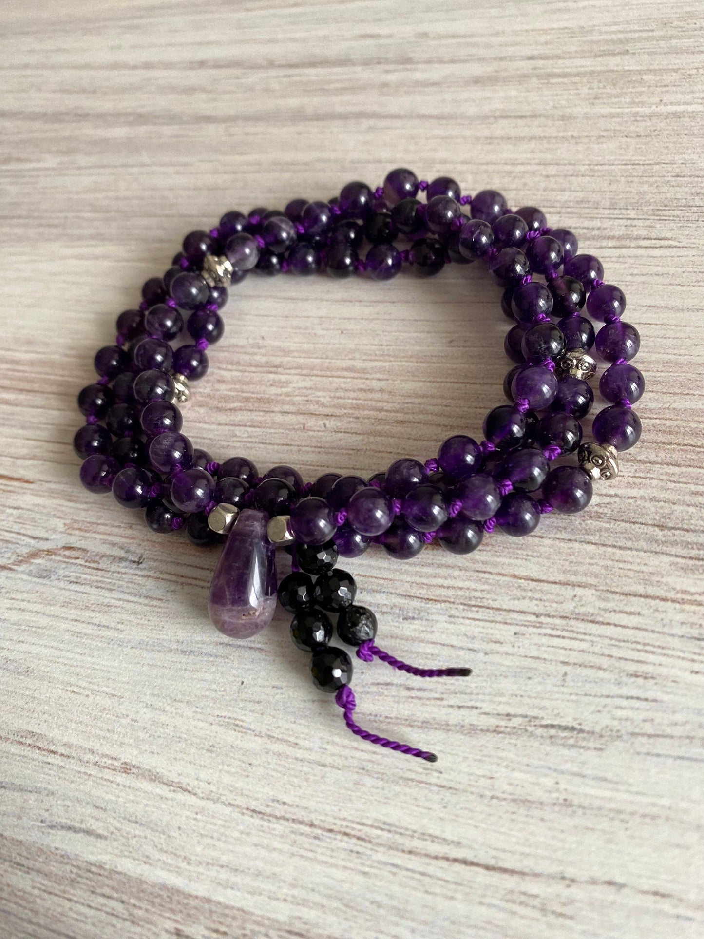Zen Style Mala Pendant Necklace | Authentic Mala Necklace | Opal7