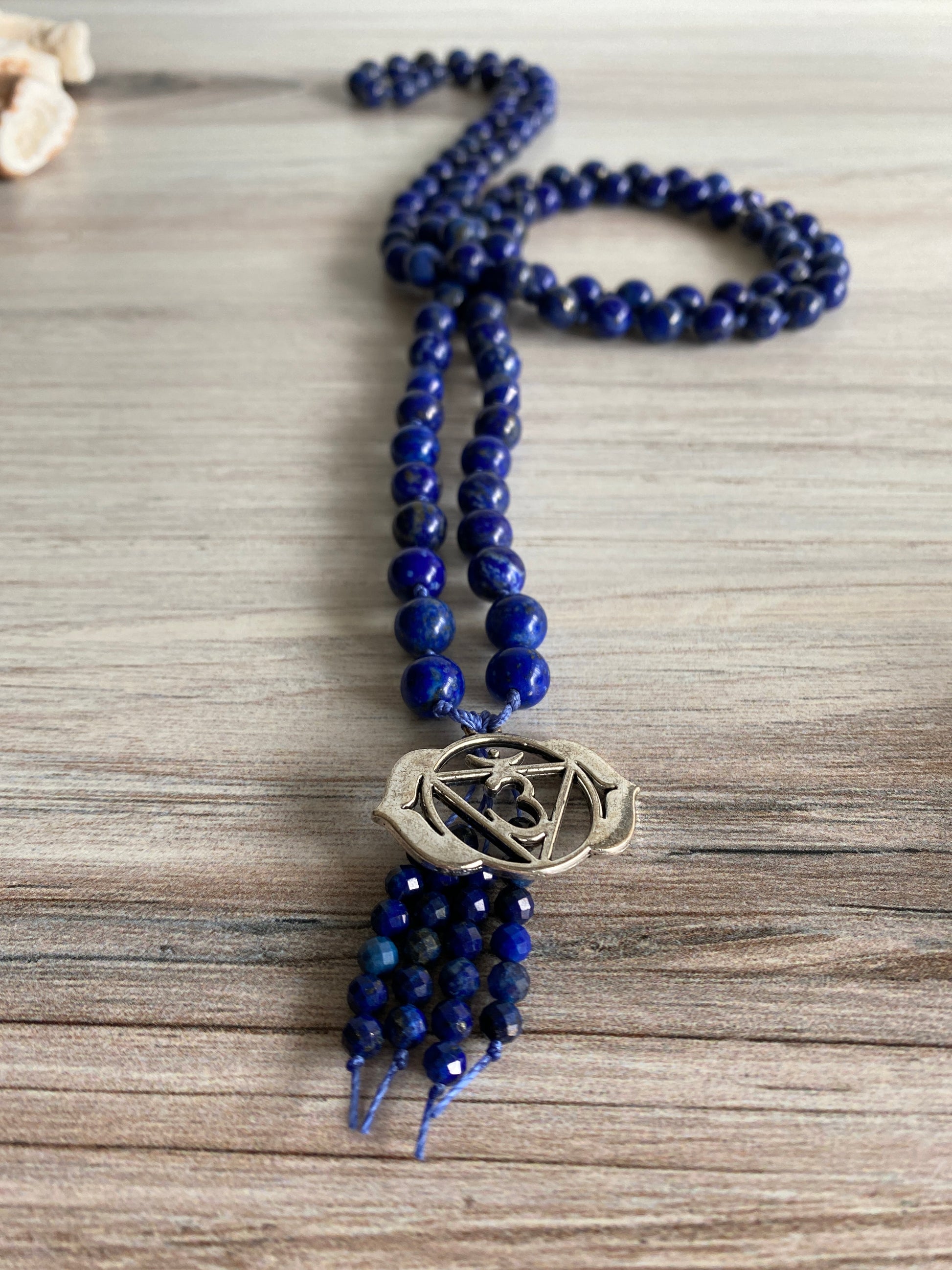 Lapis Lazuli Pendant Necklace | Zen Style Pendant Necklace | Opal7