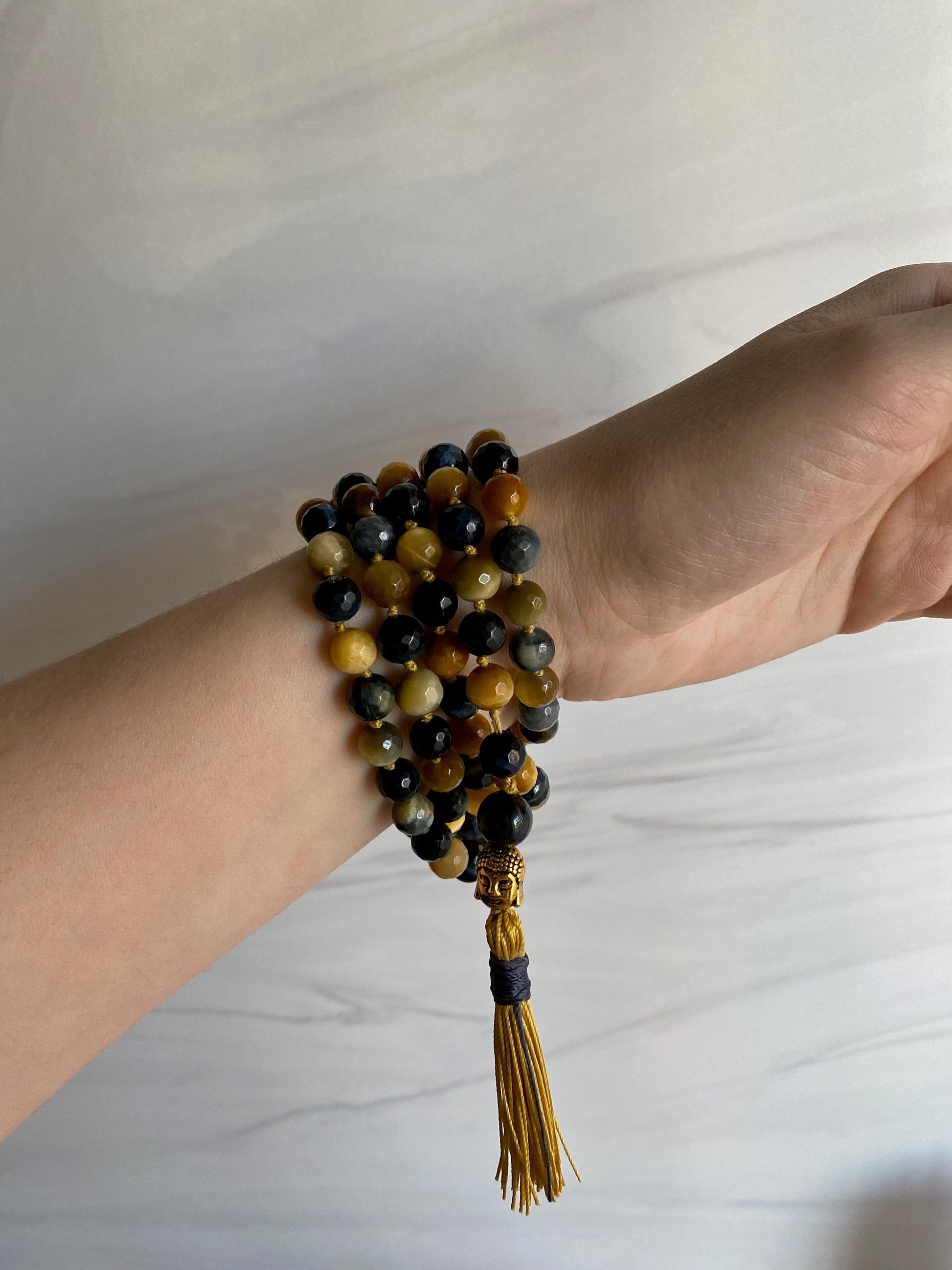 Abundance Mala Necklace | Traditional Mala Necklace | Opal7